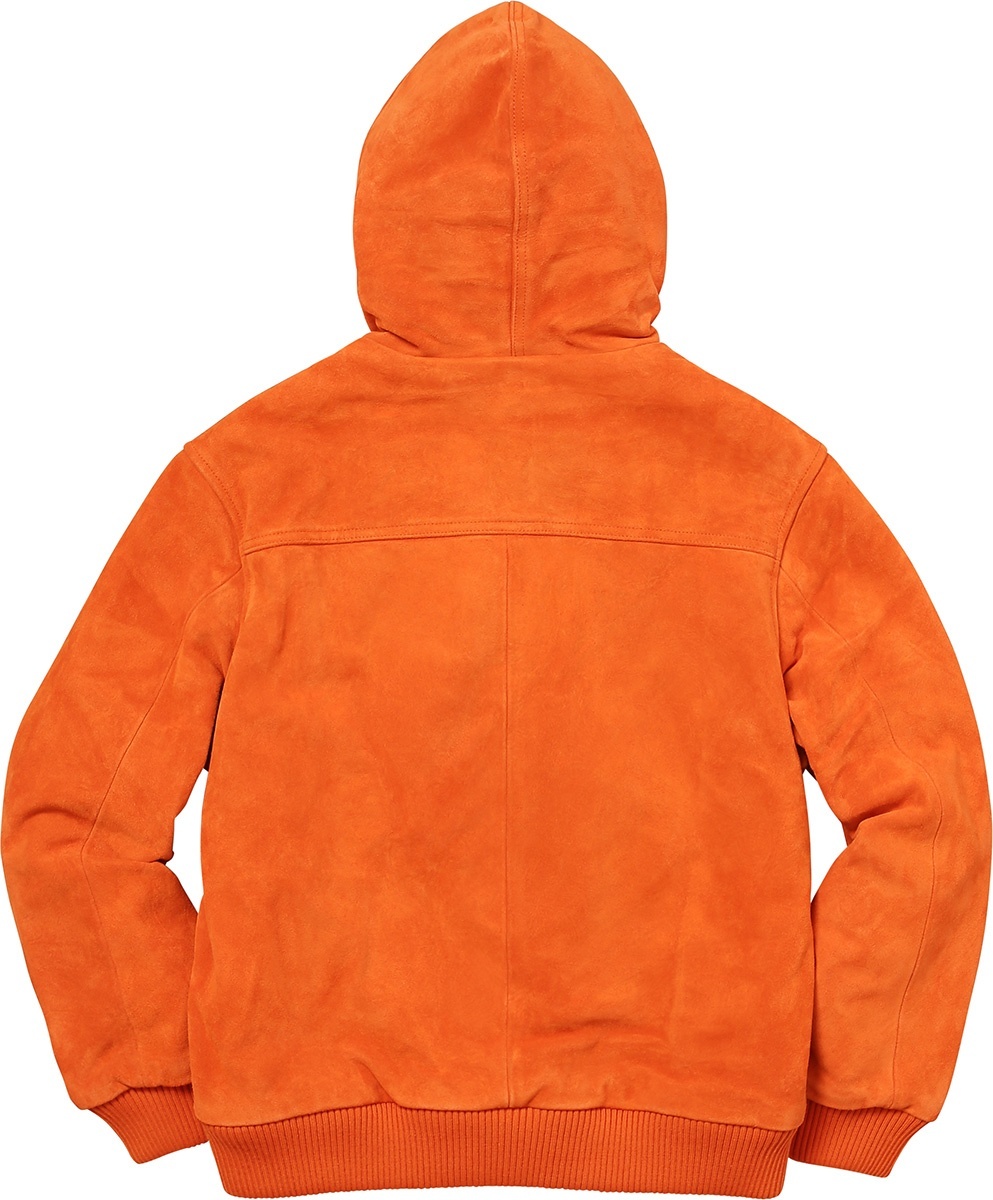 Hooded Suede Work Jacket view 12